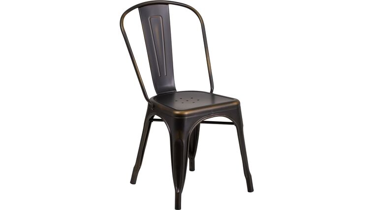 Bistro Chair – Distressed Copper | Rental