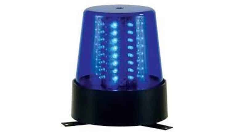 6″ Blue American DJ LED Police Beacon | Rental