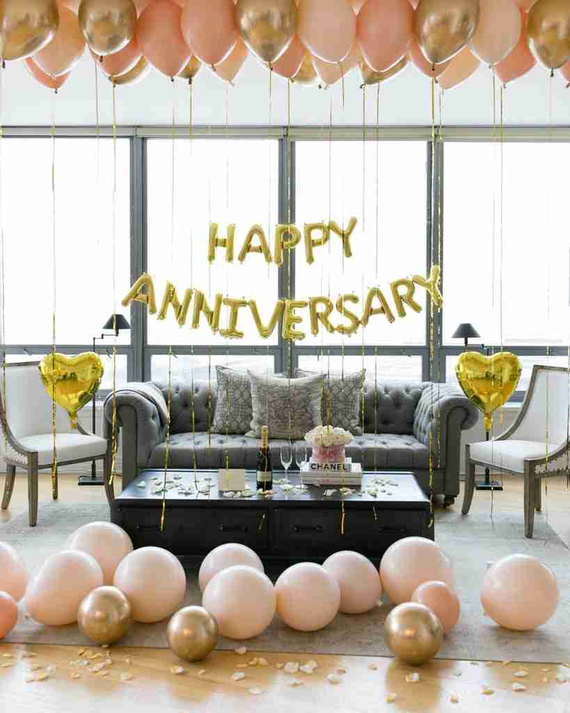 Anniversary Surprise Setup – White Glove Service Included | Rental
