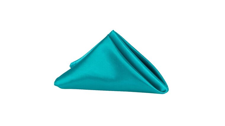 Satin Napkin 20″x20″ – Dark Turquoise | Rental