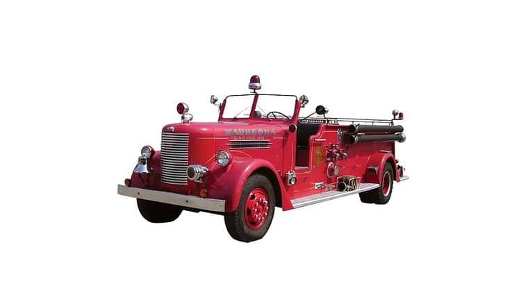 Classic Open Cab Fire Truck | Rental Classic Open Cab Fire Truck | Rental