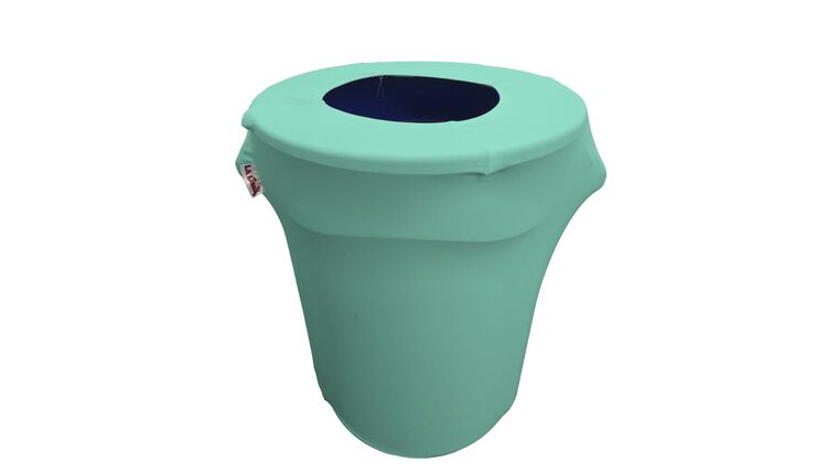 Spandex Trash Can Cover for 32-Gallon - Mint | Rental