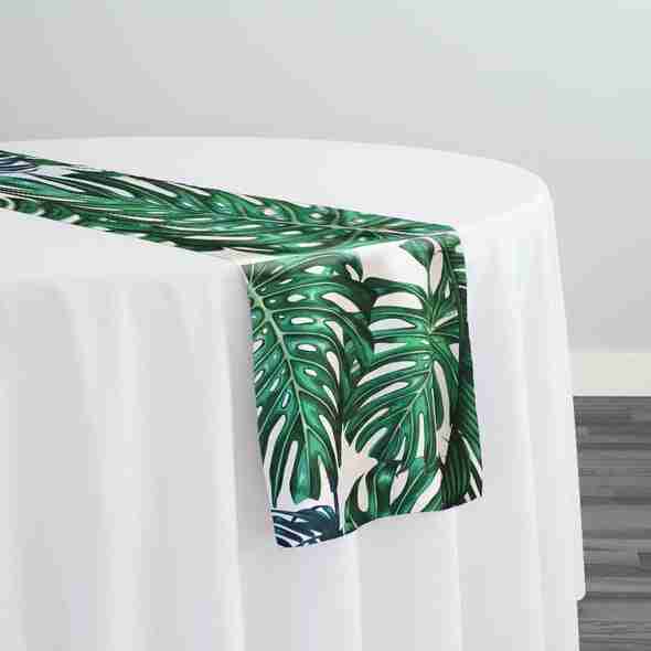 Bahamas (Poly Print) Table Runner | Rental