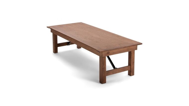 Farm Table | 6′ x 30” | Solid Pine | Kids | Rental Farm Table | 6′ x 30” | Solid Pine | Kids | Rental