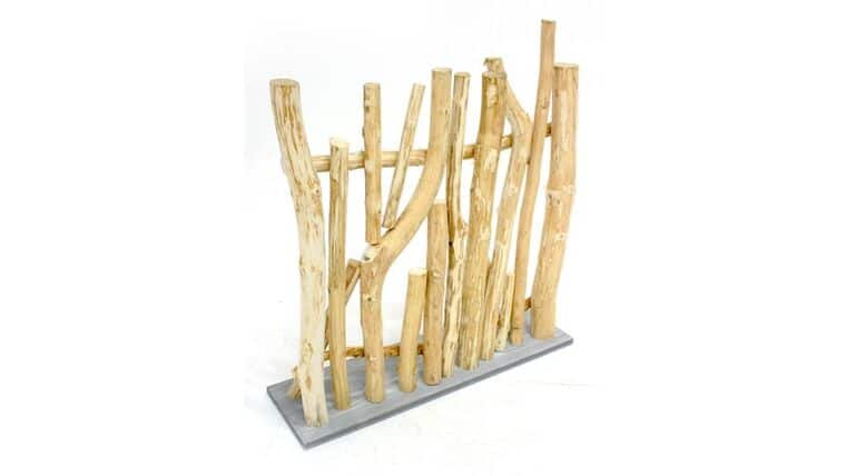 Small Driftwood Fence Section | Rental