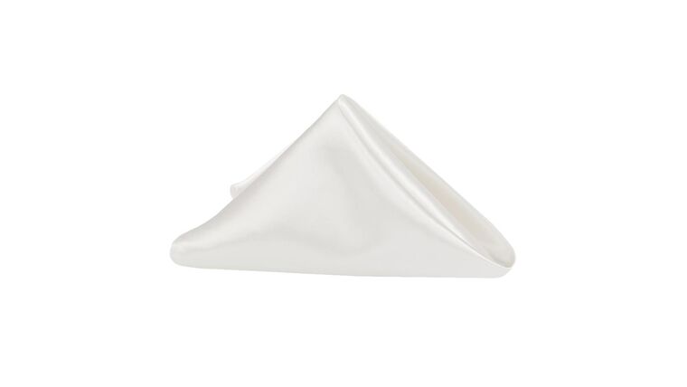 Satin Napkin 20″x20″ – Ivory | Rental