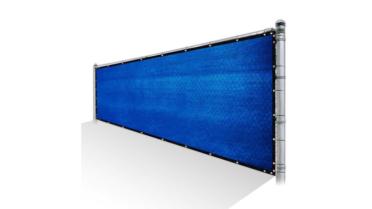 25′ x 4′ Privacy Wind Screen – Blue | Rental 25′ x 4′ Privacy Wind Screen – Blue | Rental