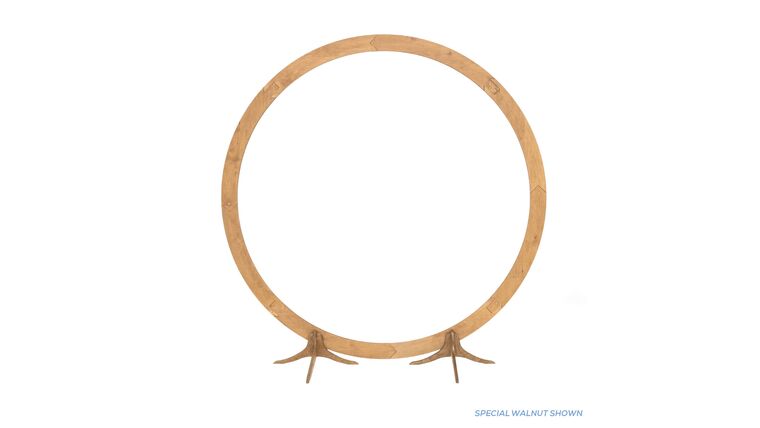 7.25′ Circle Arch – Antique White | Rental