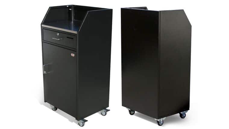 Black Valet Podium | Rental