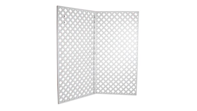 Vinyl – 8′ x 8′ White Lattice Rental | Rental