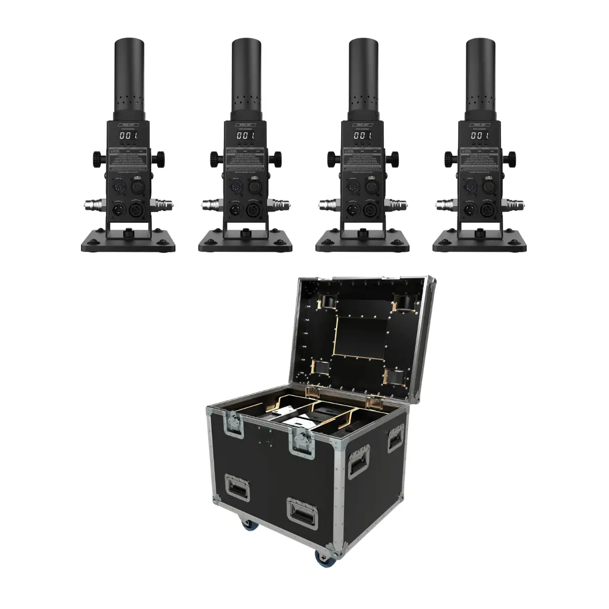 DMX Pro Cryo Jet Package (4 Pack) | Rental