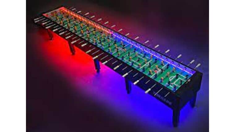 16 Player LED Illuminated Team Foosball Table | Rental