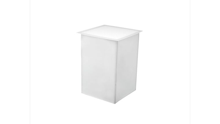 24″ Square Illuminated Low Boy Cocktail Table – Acrylic | Rental 24″ Square Illuminated Low Boy Cocktail Table – Acrylic | Rental
