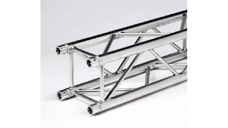 Global – 0.95′ (0.29m) F34 Global Aluminum Silver 12″ Box Truss | Rental