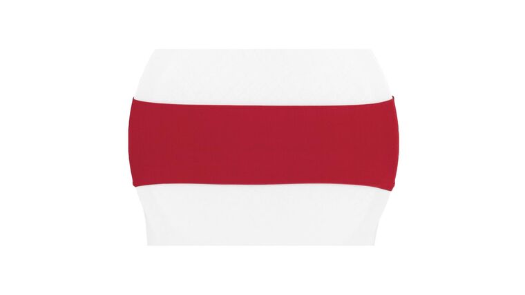 Spandex Chair Band - Apple Red | Rental