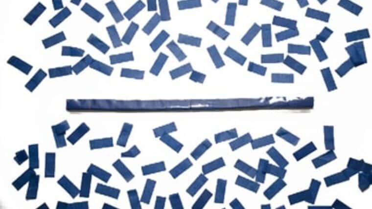 Dark Blue Tissue Confetti – Sleeve | Rental