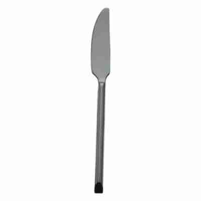 Vanderbilt Black Dinner Knife | Rental