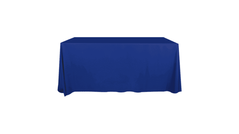 Polyester | Royal Blue | 60″ x 120″ Rectangle Tablecloth | Rental