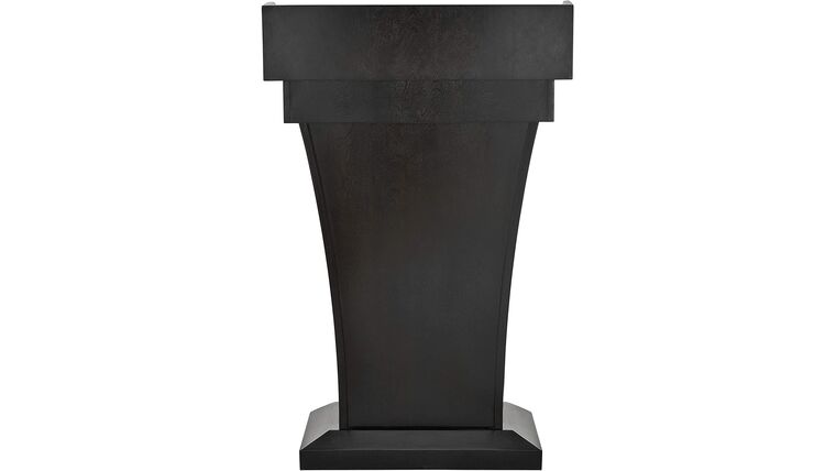 Black Wooden Speaking Lecture, Podium | Rental