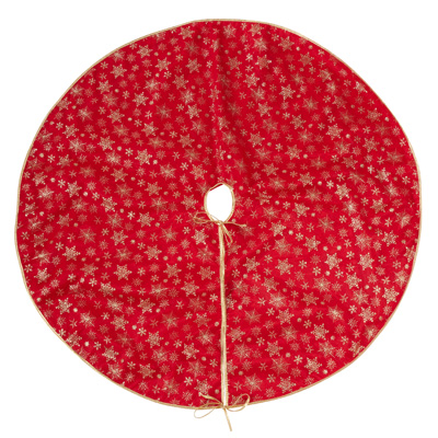 9380 Organza Snowflake Tree Skirt | Rental