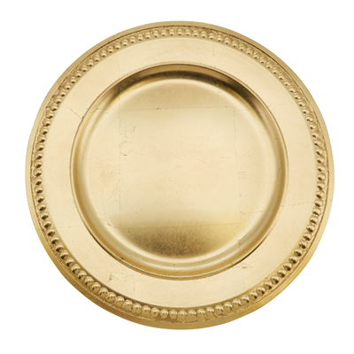 CH286 Dots Design Charger Plate | Rental