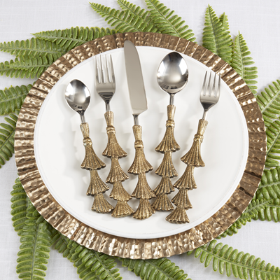 SP242 Christmas Tree Flatware – Set Of 5 | Rental