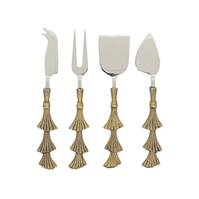 SP243 Christmas Tree Cheese Cutlery – Set Of 4 | Rental