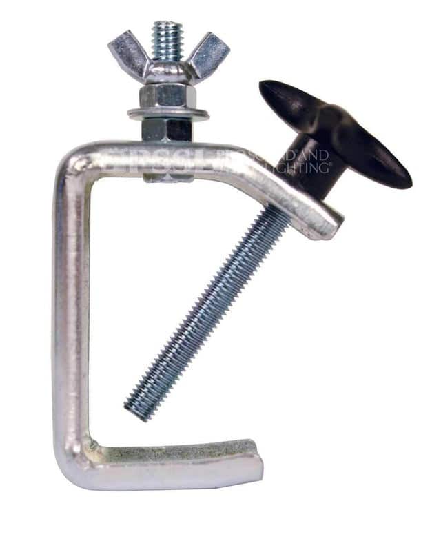 Baby C-Clamp for .5 Inch to 2 Inch Lighting Truss or Pipe | Rental Baby C-Clamp for .5 Inch to 2 Inch Lighting Truss or Pipe | Rental
