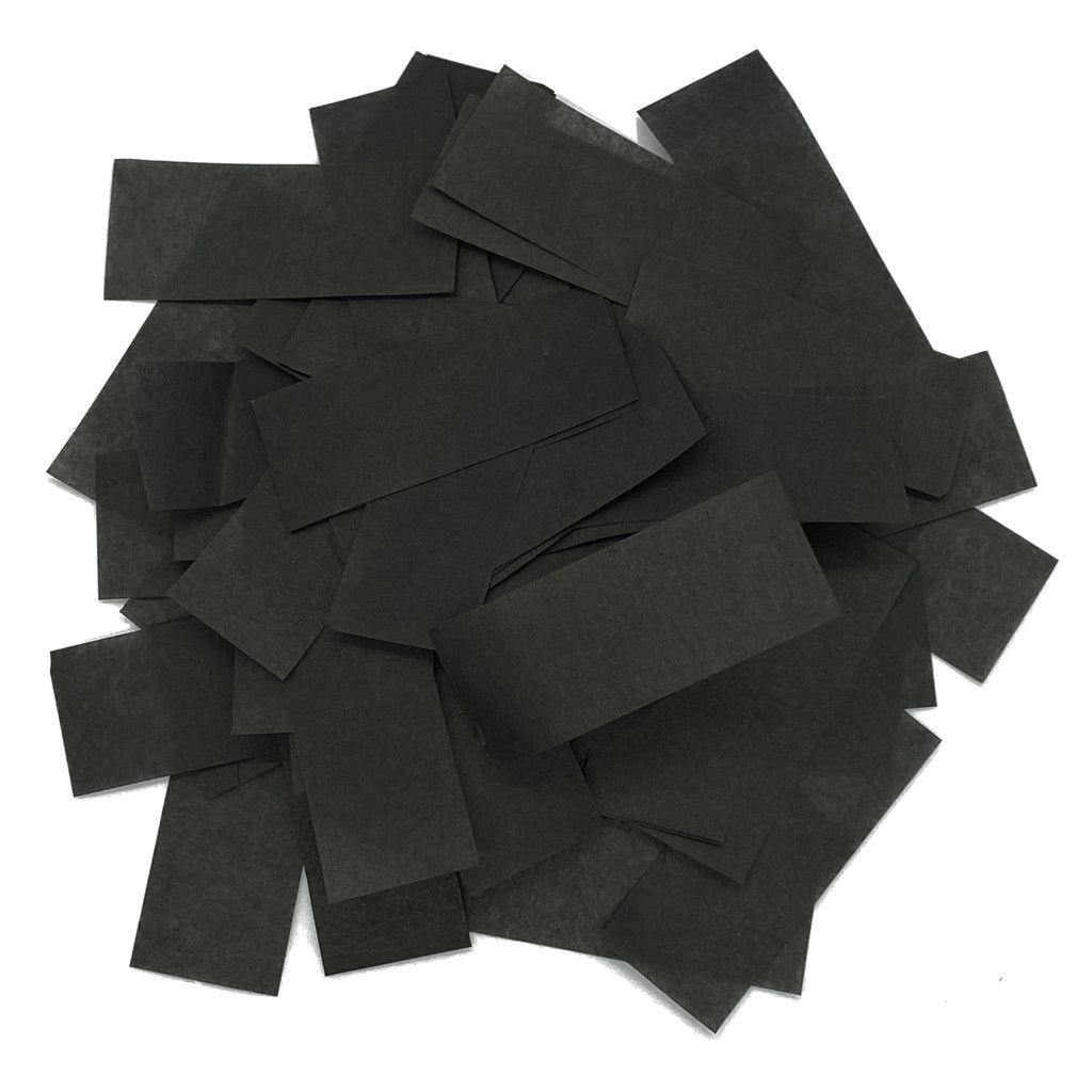 Black Tissue Paper Confetti (1lb) | Rental Black Tissue Paper Confetti (1lb) | Rental