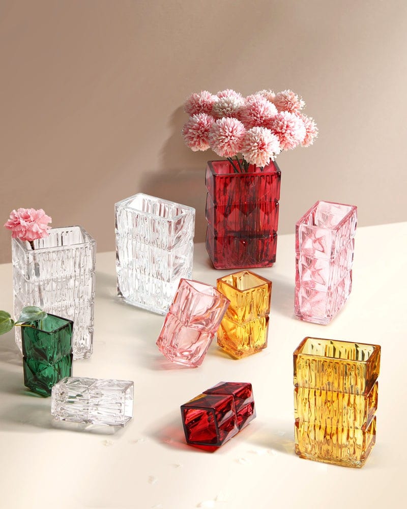 Crystalline Edge Bud Vase | Rental