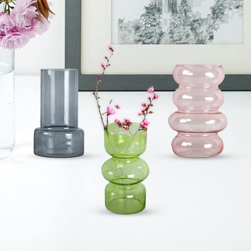 Dixon Glass Bubble Bud Vase | Rental