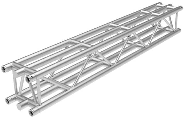 DuraTruss DT36-200 6.56-Foot (2-Meter) DT36 Square Truss with 6 Main Cords | Rental