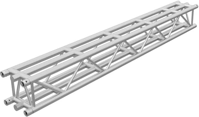 DuraTruss DT36-250 8.20-Foot (2.5-Meter) DT36 Square Truss with 6 Main Cords | Rental