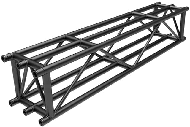 DuraTruss DT46-200-BLK 6.56-Foot DT46 Square Truss with 6 Cords -Black | Rental