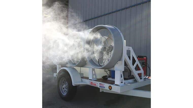 Misting Package – Mid Pressure Mobile III Military Mist Cooling Trailer | Rental Misting Package – Mid Pressure Mobile III Military Mist Cooling Trailer | Rental