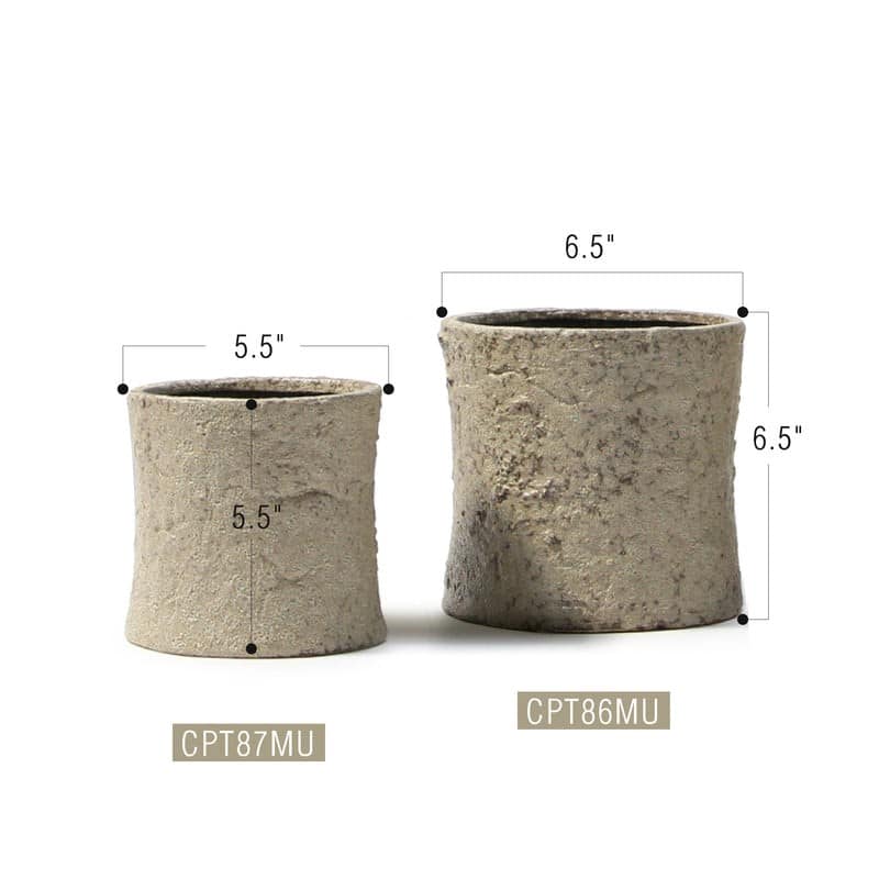 Earthen Curve pots | Rental Earthen Curve pots | Rental