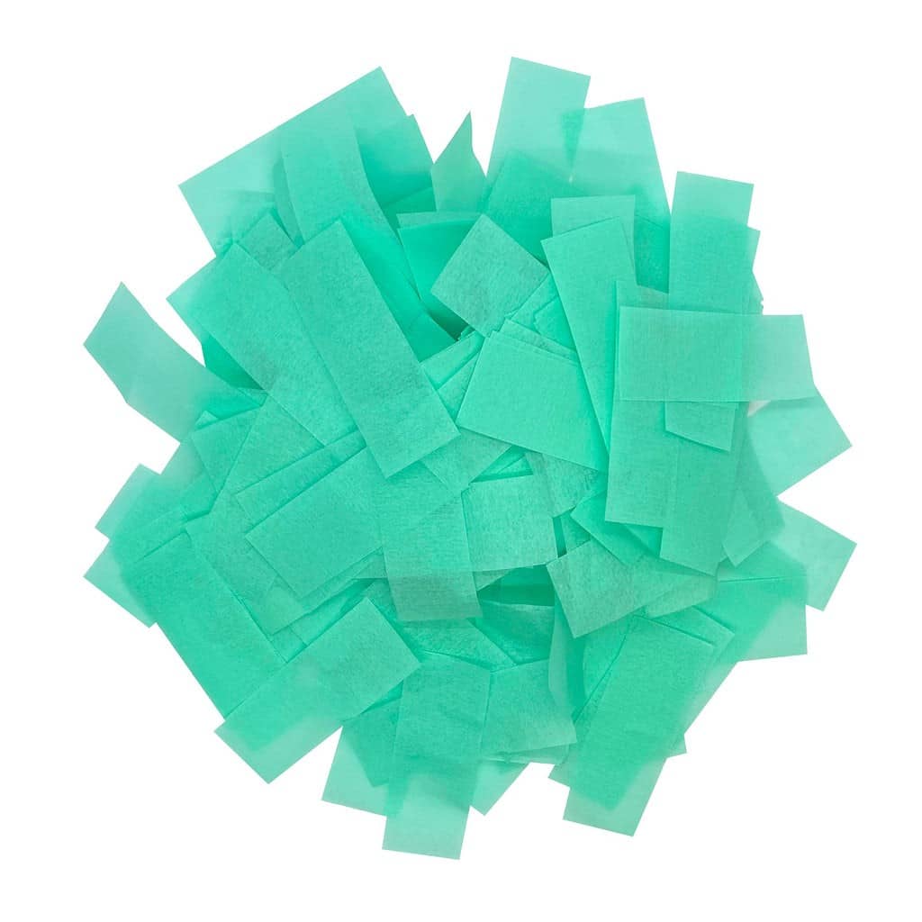 Mint Green Tissue Paper Confetti (1lb) | Rental