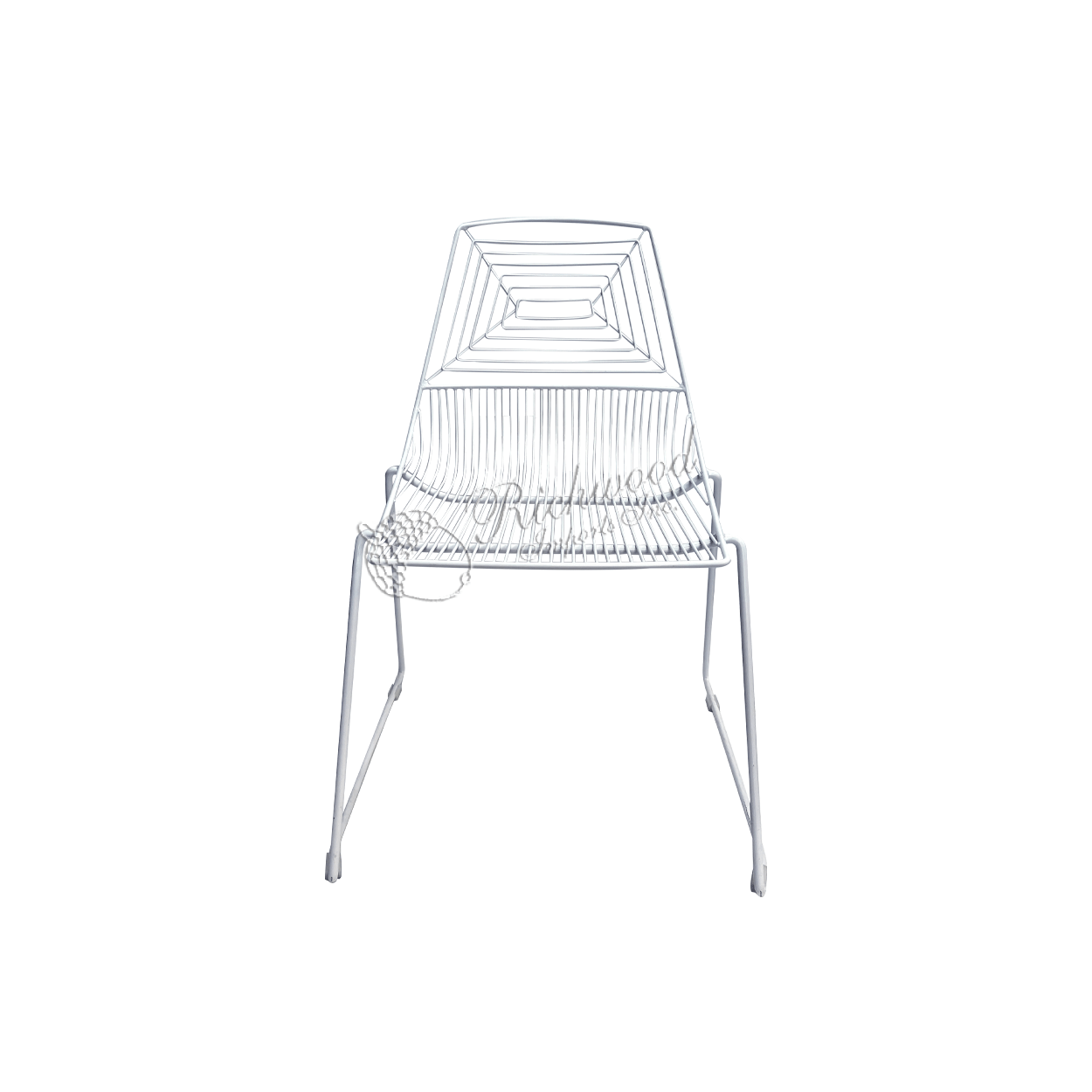 METAL HAWAII CHAIRS – “Spider Web” Design-White | Rental