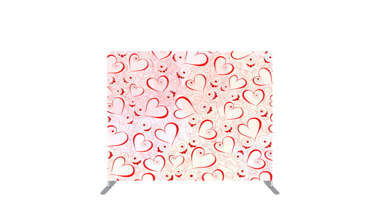 Red Hearts Backdrop | Rental Red Hearts Backdrop | Rental