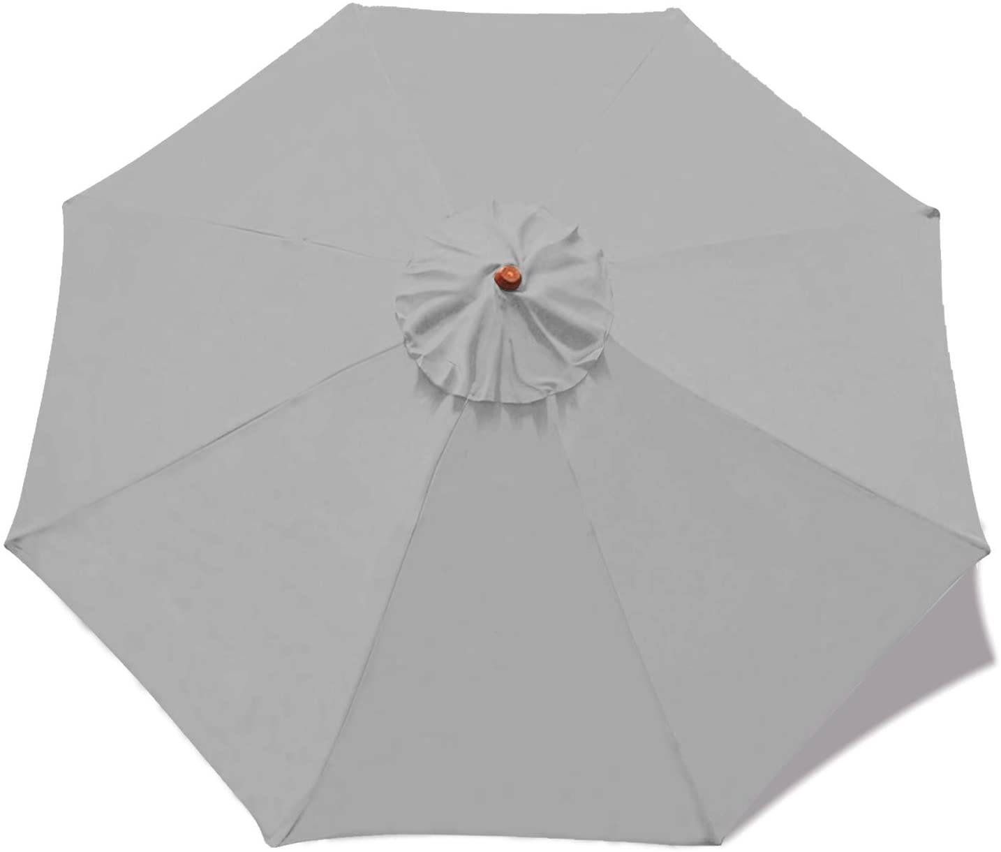 9′ Market Umbrella Kit – Light Gray | Rental