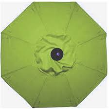 7.5′ Market Umbrella Kit – Lime Green | Rental