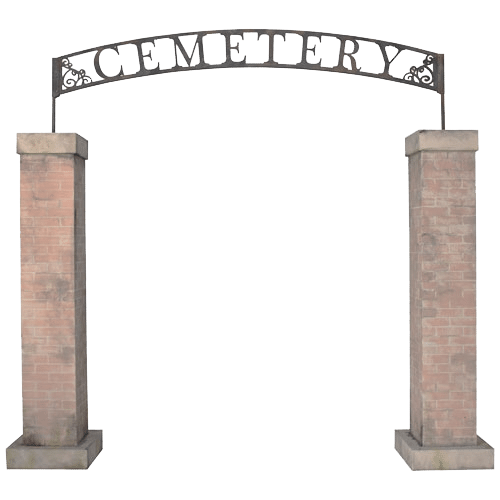 Cemetery Entrance | Rental Cemetery Entrance | Rental