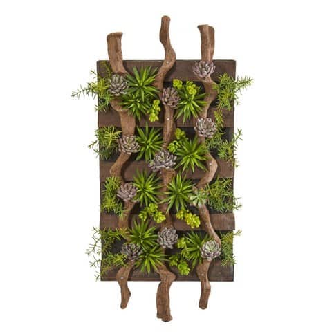 29” x 29” Artificial Living Wall UV Resistant (Indoor/Outdoor) Trellis | Rental