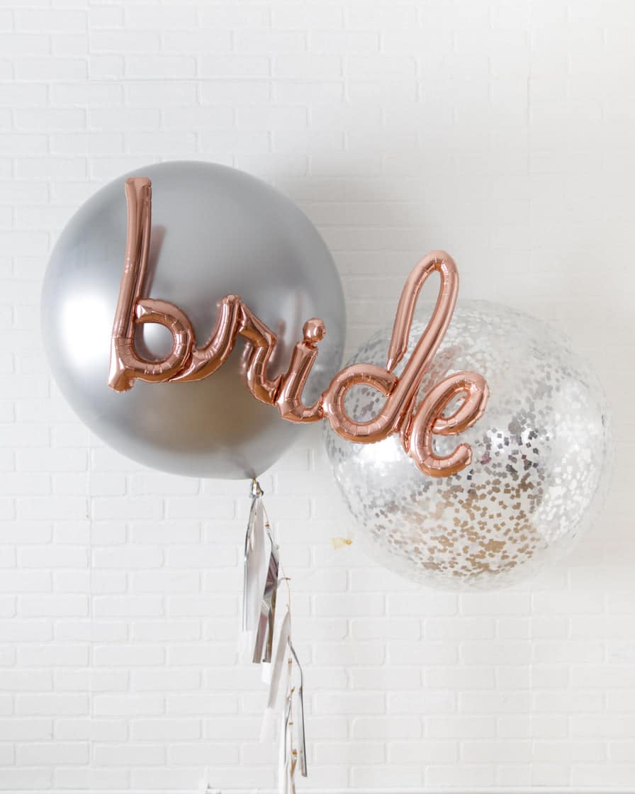 Disco Darling – Giant Bouquet with Bride Script & Tassel | Rental Disco Darling – Giant Bouquet with Bride Script & Tassel | Rental