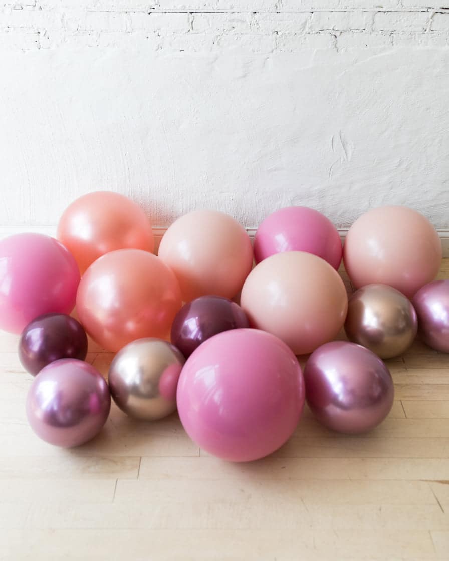 Berry Blush – Floor Balloons – 15 counts | Rental Berry Blush – Floor Balloons – 15 counts | Rental