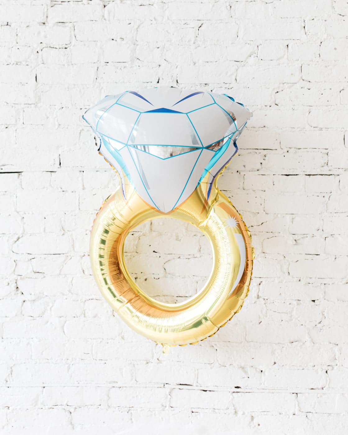 39in Diamond Ring Foil Balloon | Rental 39in Diamond Ring Foil Balloon | Rental