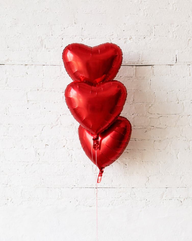 Valentine’s Day – Red Hearts Balloon Bouquet | Rental Valentine’s Day – Red Hearts Balloon Bouquet | Rental
