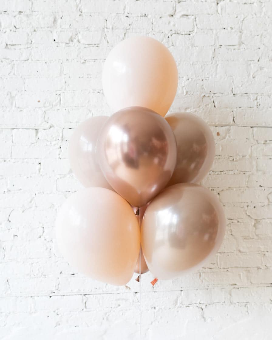 Customizable – 11in Balloons – bouquet of 7 | Rental Customizable – 11in Balloons – bouquet of 7 | Rental