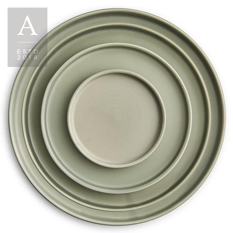 Kaleb Forest Grey Stoneware | Rental Kaleb Forest Grey Stoneware | Rental