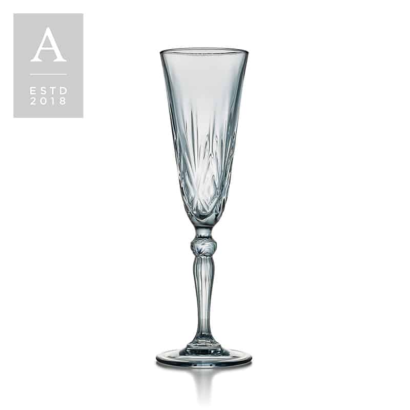 Melodia Indigo Champagne Flute | Rental